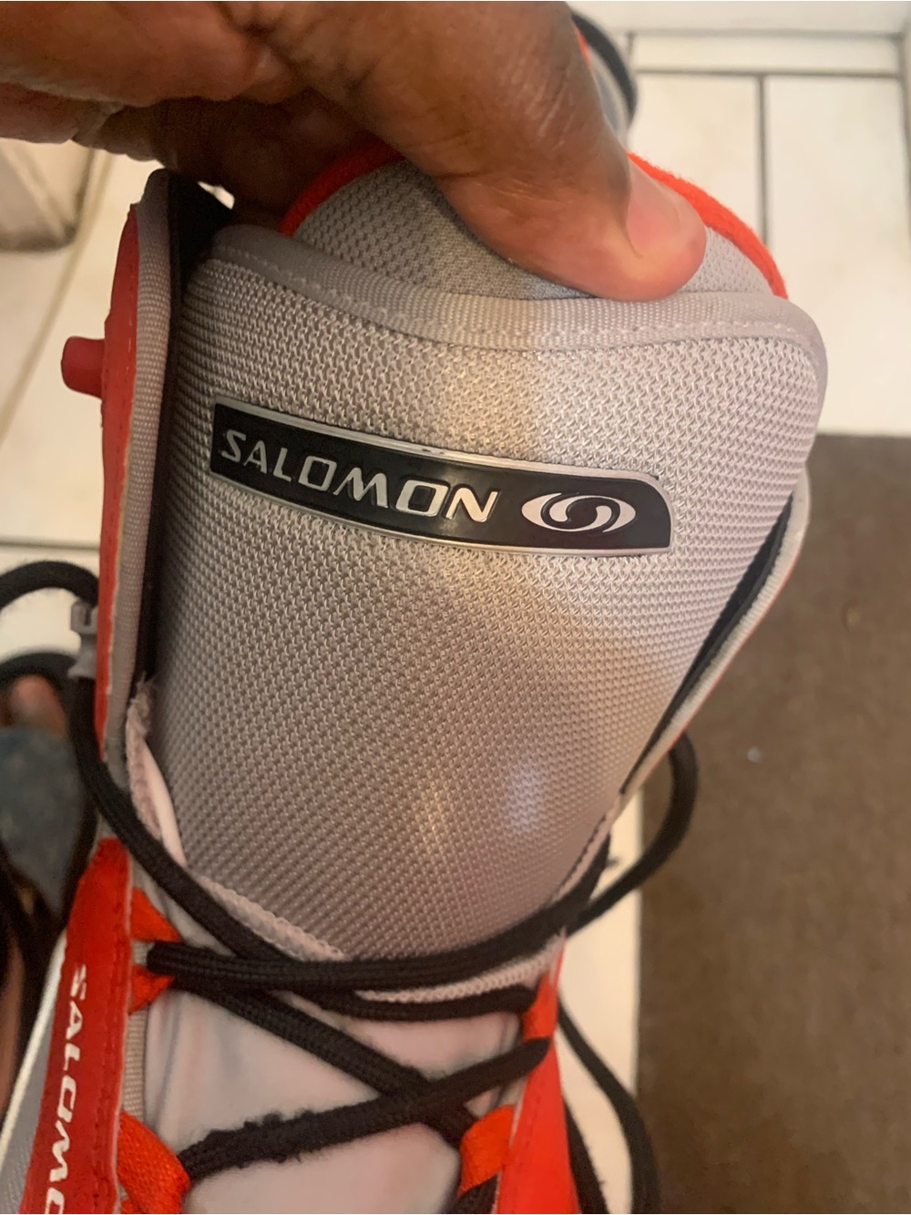 Salomon Kids Talapus Shoe - Gray & Orange